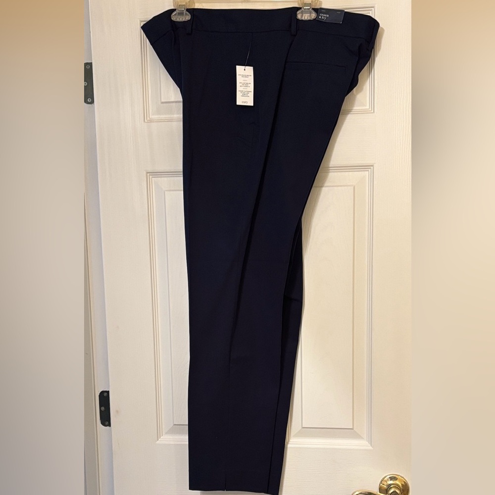 Crown & Ivy Cary Bi Stretch Fly Front Pants
